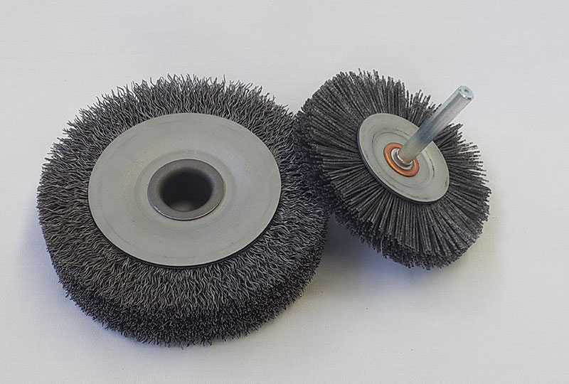 Wheel brushes